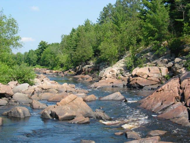 Big Falls in Waupaca