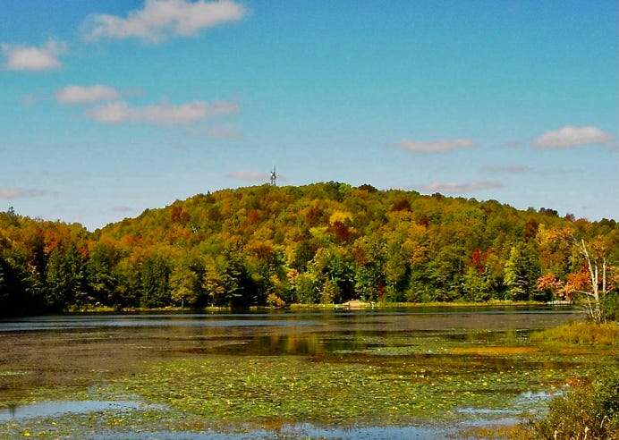 Timm's Hill near Ogema, the highest elevation in Wisconsin