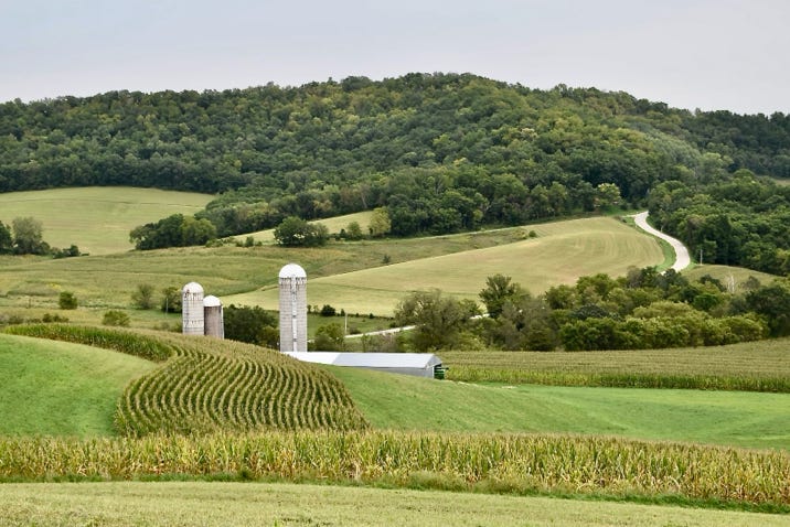 This photo says it all about Wisconsin's Western Upland