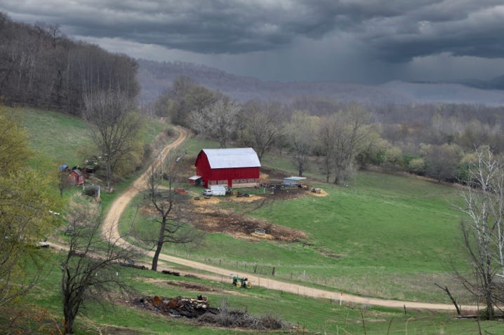 Ole Aase's Farm near Mondovi