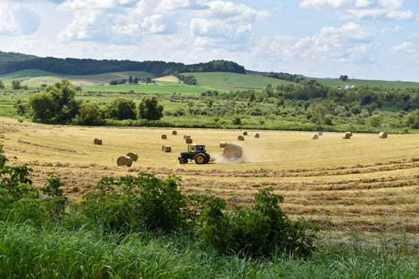 Artistry of contour farming